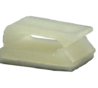 Fermacavo RS PRO in Nylon, Ø fascio 2.8mm max, 13 x 9.5 x 5.2mm, col. , autoadesivo