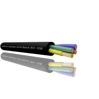 Cavo per casse acustiche RS PRO conduttori 4, 4 mm² CSA, 12.2mm od