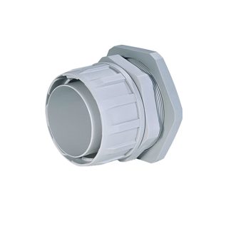 Raccordo portacavi HellermannTyton 167-00530 FG14-M16-PP-GY HelaGuard, filetto M16, 10mm