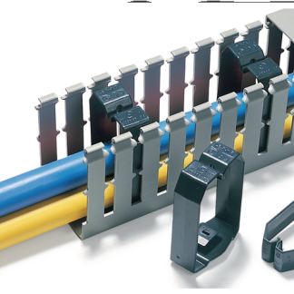 Clip per canaline HellermannTyton in PC/ABS serie HelaDuc