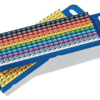 Segnacavo HellermannTyton A scatto, Ømin 2.8mm, Ømax 3.8mm, lunghezza 3mm, confez. da 1000confezionepz 0, 1, 2, 3, 4,