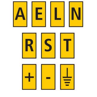 Segnacavo HellermannTyton Giallo A scatto, Ømin 2.8mm, Ømax 3.8mm, lunghezza 3mm, confez. da 1000confezionepz A, E, L,