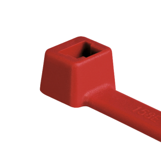 Fascette fermacavi HellermannTyton T150R(H) in Poliammide 6.6 (PA66), 365mm x 7,6 mm, col. Rosso