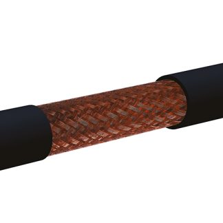 Cavo coassiale RS PRO Stranded, L. 100m, 50 Ω, col. Nero