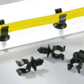 Elemento di fissaggio HellermannTyton in Poliammide, Ø fascio 7.5mm max, col. Nero