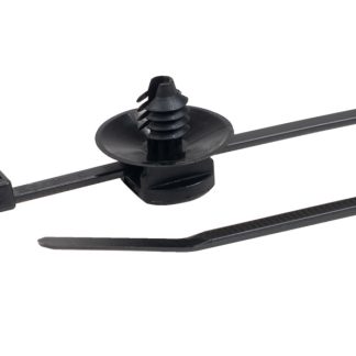 Fascette fermacavi HellermannTyton T18R in Poliammide, 100mm x 2,45 mm, col. Nero