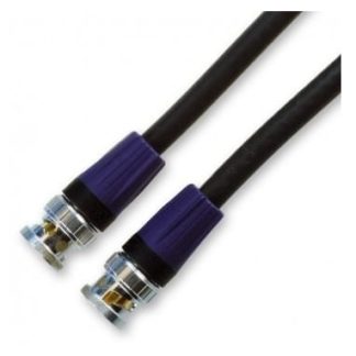 Cavo coassiale SDI Van Damme RG6/U, BNC / BNC, L. 30m, col. Nero