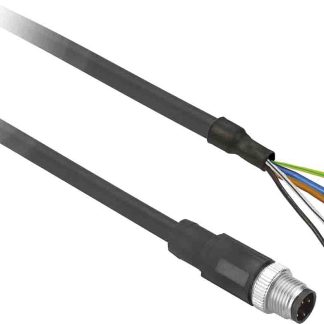 Cavo sensore/attuatore Telemecanique Sensors 5 cond. M12 Maschio, L. 2m