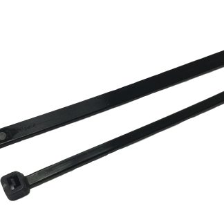 Fascette fermacavi RS PRO in Nylon 66, 100, 150, 203, 280, 385mm x 2,5→4,8 mm, col. Nero