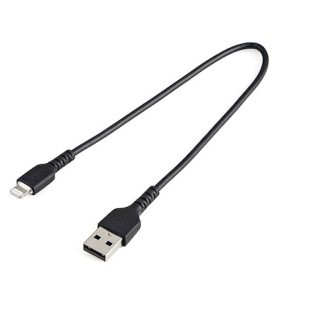 Cavo USB StarTech.com USB A/Lightning, L. 300mm, col. Nero