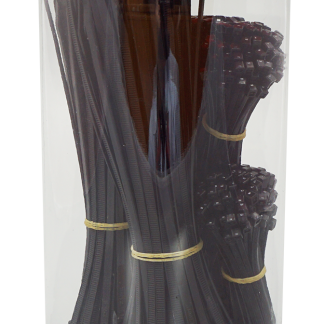 Fascette fermacavi RS PRO in Nylon 66, 100, 150, 203mm x 2.5, 3.6, 4,6mm, col. Nero