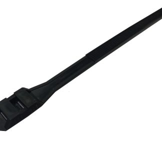 Fascette fermacavi RS PRO in Nylon 12, 360mm x 9mm, col. Nero