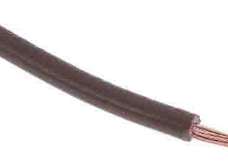 Cavo di collegamento apparecchiature RS PRO, 1.5mm², 16 AWG, , 1 kV c.c., 600 V c.a., 305m, Marrone, UL1015