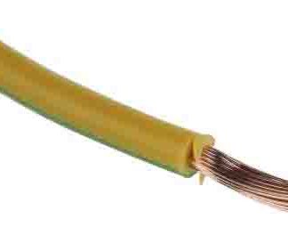 Cavo di collegamento apparecchiature RS PRO, 2.5mm², 14 AWG, , 1 kV c.c., 600 V c.a., 305m, Verde-Giallo, UL1015