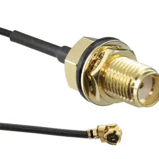 Cavo coassiale RS PRO, MHF1 / SMA, L. 305mm, 50 Ω, col. Nero