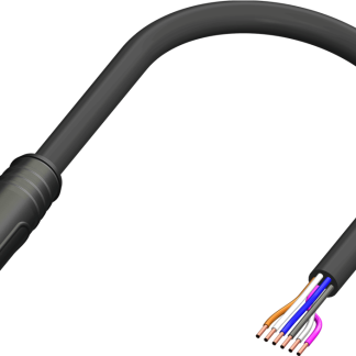 Cavo sensore/attuatore RS PRO 6 cond. M8 Femmina / Senza terminazione, L. 10m