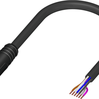 Cavo sensore/attuatore RS PRO 6 cond. M8 Maschio / Senza terminazione, L. 2m