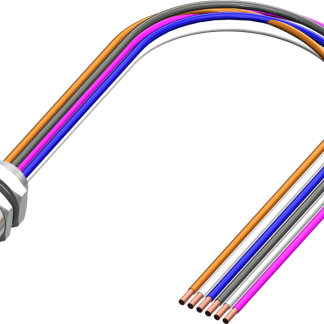 Cavo sensore/attuatore RS PRO 6 cond. M8 Femmina / Senza terminazione, L. 500mm