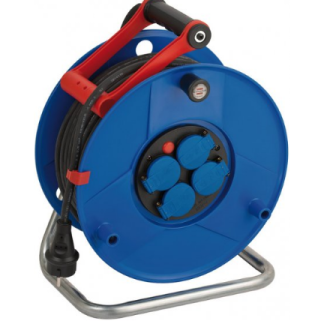 Avvolgicavo brennenstuhl 40m, 4 prese CEE