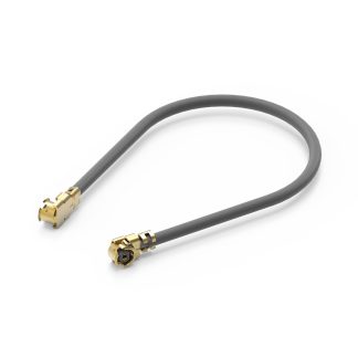 Cavo coassiale Wurth Elektronik, UMRF / UMRF, L. 400mm, 50 Ω, col. Nero