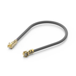 Cavo coassiale Wurth Elektronik, UMRF / UMRF, L. 150mm, 50 Ω, col. Nero