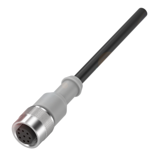 Cavo sensore/attuatore BALLUFF 8 cond. M12 Femmina / Senza terminazione, L. 5m