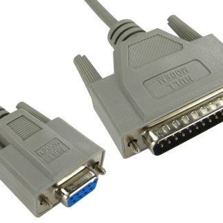 Cavo seriale RS PRO D-sub a 9 pin/D-sub a 25 pin, lungh. 2m