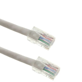 Cavo Ethernet Cat5e (U/UTP) RS PRO, guaina in PVC col. Grigio, L. 2.1m, Con terminazione