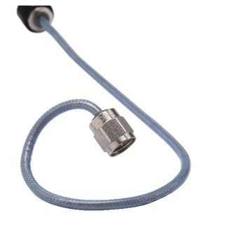 Cavo coassiale Huber+Suhner, SMA / SMA, L. 4poll, 50 Ω, col. Blu