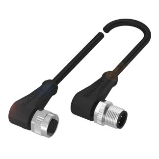 Cavo sensore/attuatore BALLUFF 4 cond. M12 Femmina / M12 Maschio, L. 600mm