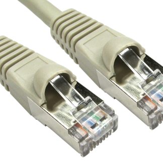 Cavo Ethernet Cat6a (S/FTP) RS PRO, guaina in LSZH col. Grigio, L. 500mm, Con terminazione