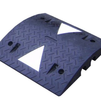 Canalina passacavi RS PRO, colore Nero/Bianco 2 x ø80mm, Ø interno 80mm, lunghezza 600mm, larghezza 500 mm Gomma