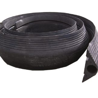 Canalina passacavi RS PRO, colore Nero ø40mm, Ø interno 40mm, lunghezza 4m, larghezza 170 mm Gomma