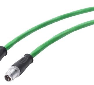 Cavo Ethernet Cat7 (Lamina di alluminio, treccia in rame stagnato) Siemens col. Verde, L. 5m, Con terminazione