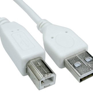 Cavo USB RS PRO USB A/USB B, L. 2m, col. Bianco