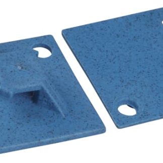 Fermacavi Thomas & Betts, col. Blu, autoadesivo, 28.6mm x 28,6 mm