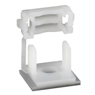 Serracavo Thomas & Betts, autoadesivo, 25mm x 25 mm, Ø fissaggio 4.3mm