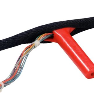 Guaina per cavi intrecciata Thomas & Betts in Poliestere, Ø 29mm, L. 15m, col. Nero, espandibile