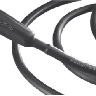 Guaina termorestringente TE Connectivity Ø 25.4mm, col. Nero, restringimento 2:1, L. 5m, adesiva