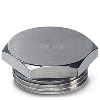 Tappo pressacavo Phoenix Contact in Ottone zincato, filetto M16, IP68
