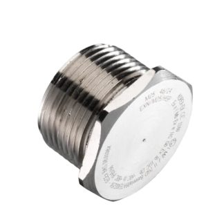 Tappo pressacavo Thomas & Betts in Ottone zincato, filetto M25, IP66, ATEX