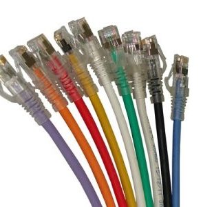 Cavo Ethernet Cat6a (F/UTP) Molex Premise Networks col. Rosso, L. 10m, Con terminazione