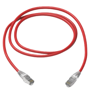 Cavo Ethernet Cat6a (S/FTP) HellermannTyton col. Rosso, L. 3m, Con terminazione