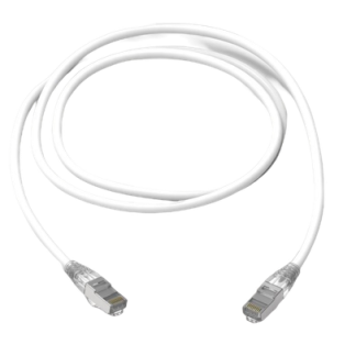 Cavo Ethernet Cat6a (S/FTP) HellermannTyton col. Bianco, L. 5m, Con terminazione