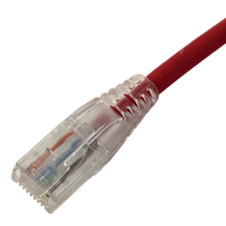 Cavo Ethernet Cat6 (Non schermato) HellermannTyton col. Rosso, L. 10m, Con terminazione