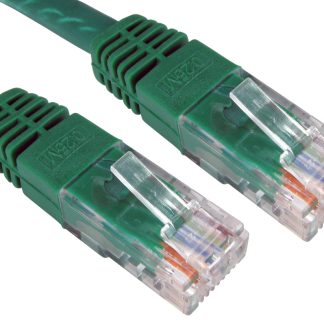 Cavo Ethernet Cat6 (UTP) RS PRO, guaina in PVC col. Verde, L. 3m, Con terminazione