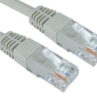 Cavo Ethernet Cat6 (UTP) RS PRO, guaina in PVC col. Grigio, L. 30m, Con terminazione