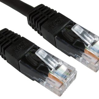 Cavo Ethernet Cat6 (UTP) RS PRO, guaina in PVC col. Nero, L. 30m, Con terminazione