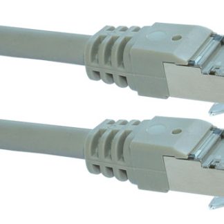 Cavo Ethernet Cat6a (PVC schermato) Decelect col. Bianco, L. 10m, Con terminazione