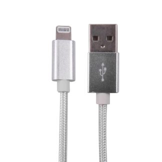 Cavo USB RS PRO USB A/Lightning, L. 1m, col. Bianco